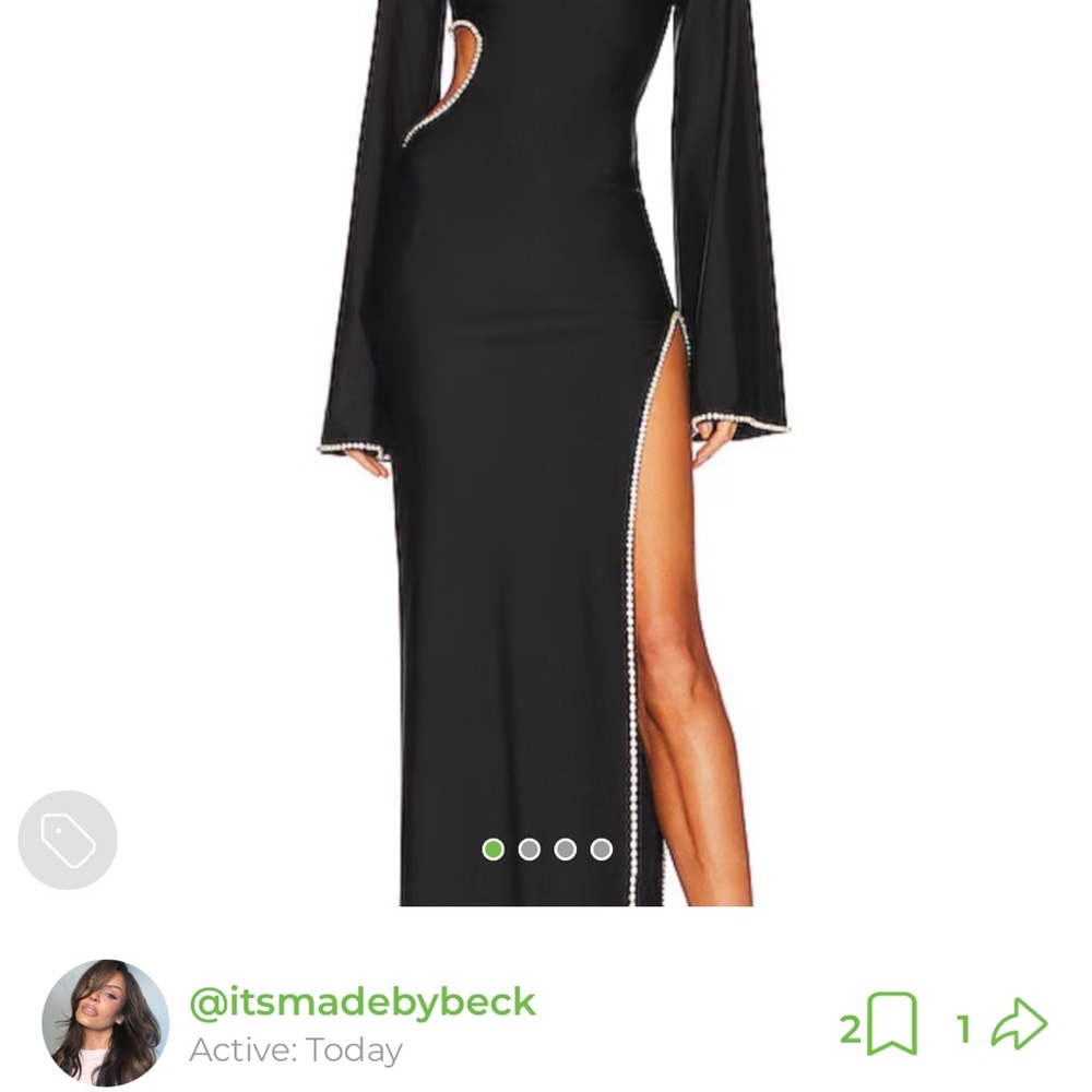 Elegant Black Evening Dress